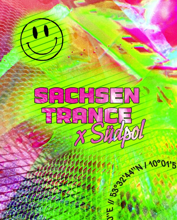 Flyer für Sachsentrance x Südpol, Hamburg (16.10.2026)