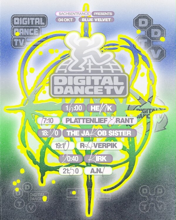flyer für Digital Dance TV