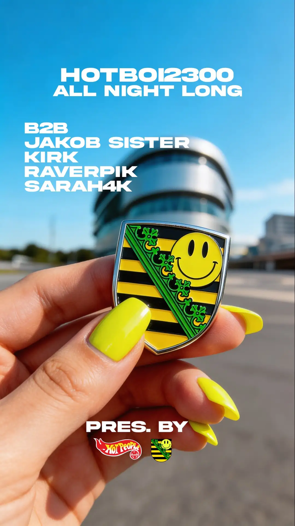 Flyer with Sachsentrance Logo