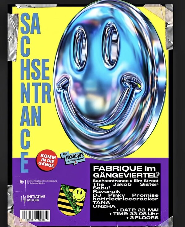 Flyer Fabrique im Gängeviertel