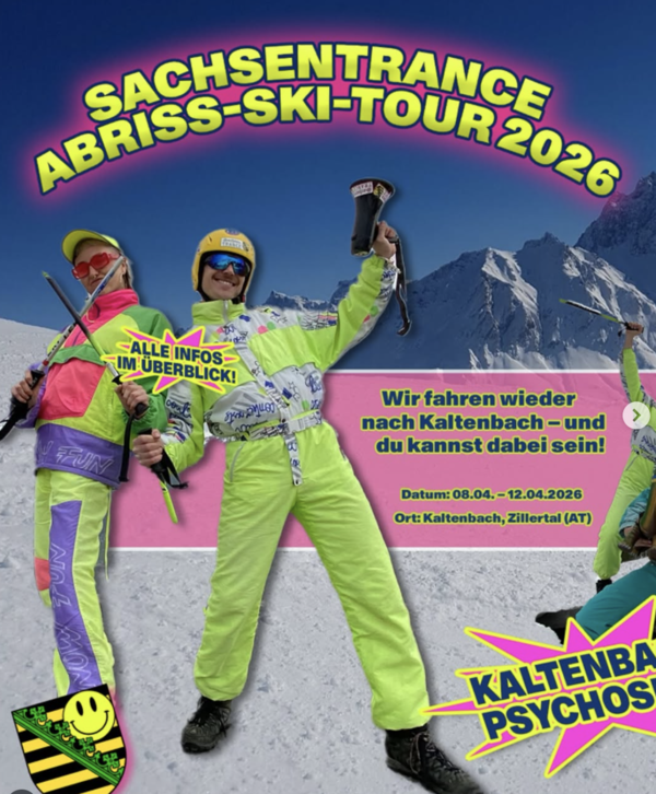 Flyer for skitour event